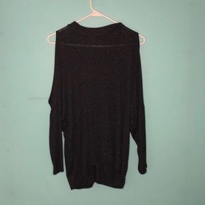 Blank and white speckled sweater!